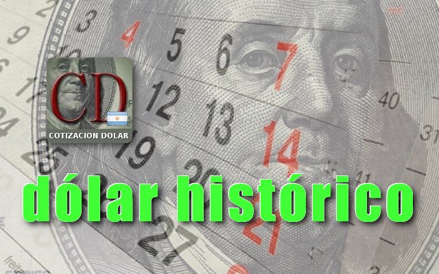 Dólar Histórico Promedio del Año 2018