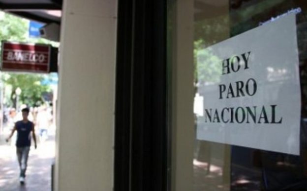 paro nacional bancario