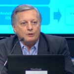 Conferencia del Ministro de Energía Juan Aranguren por aumento de tarifas