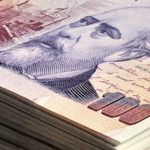 billetes de 100 pesos argentinos