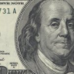 Detalle dólar de $100